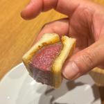 和牛カツサンド(焼肉 神威)