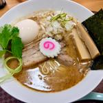 ラーメン中盛り＋味玉(らーめん理庵)