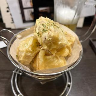 ちくわにポテサラ詰めちゃいました(九州熱中屋 四条大宮LIVE )