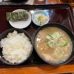 豚汁定食(品川ひおき)