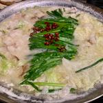 もつ鍋（しょうゆ）(もつ鍋 やましょう人形町店)