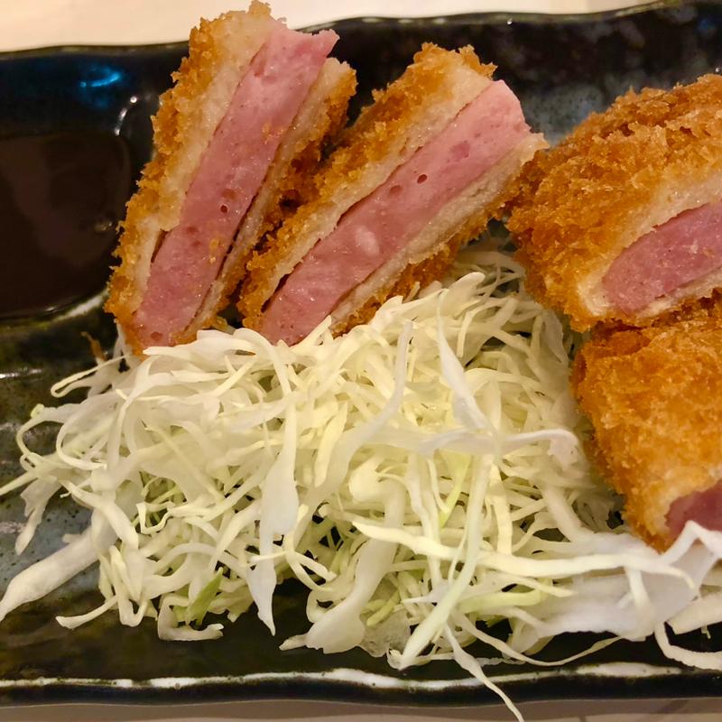 ハムカツ(鳥竹総本店)