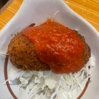 カニクリームコロッケ(武州うどんあかね&みどりダイニング)