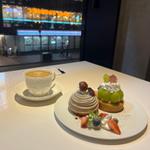 モンブラン　シャインマスカット　ハニーラテ