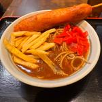 魚ソ天カレーそば(めとろ庵 新木場店 )