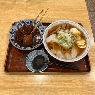 ラーメン おでん2本セット(めん処 にしむら)