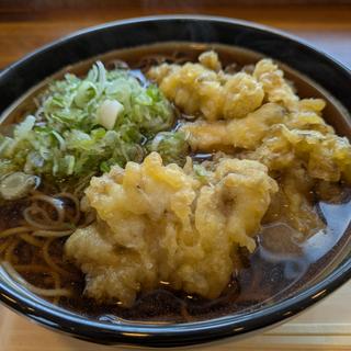 まいたけ天そば（温）(立喰そば一休)