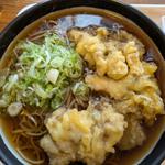 まいたけ天そば（温）(立喰そば一休)