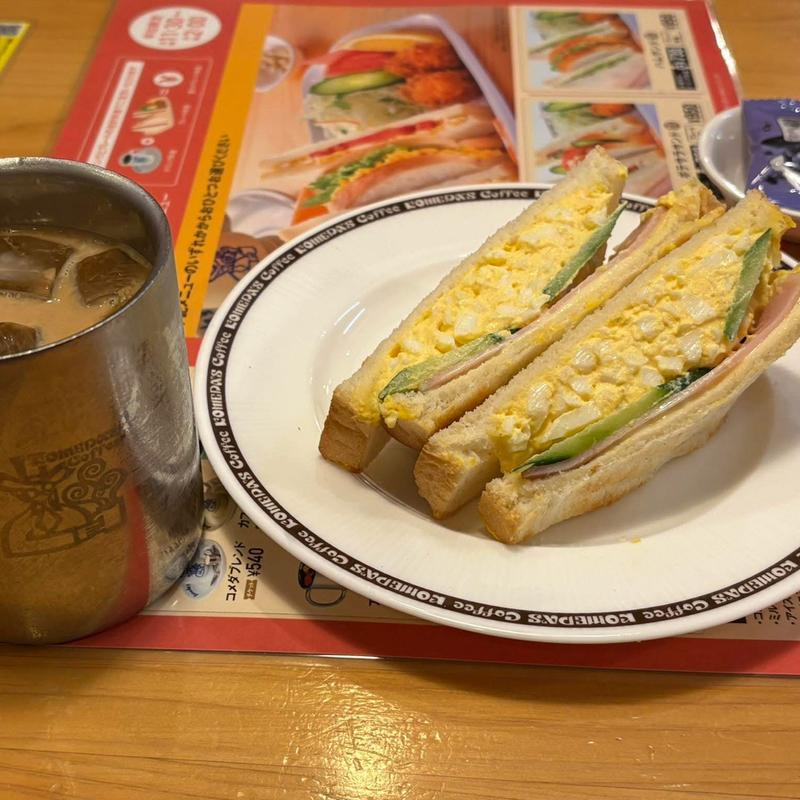 ミニサンド(コメダ珈琲店 調布仙川店 )