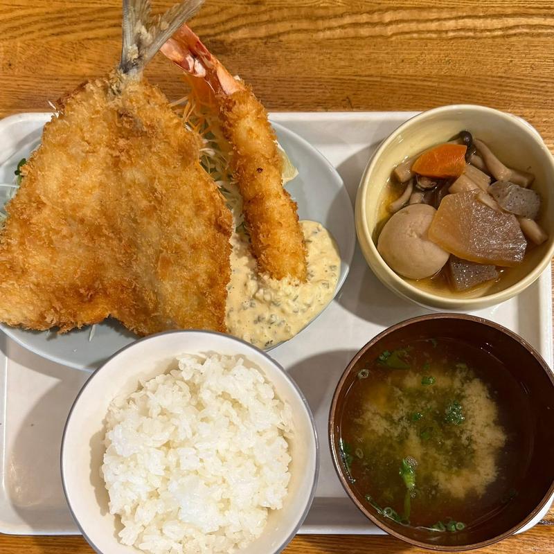 エビあじフライ(松乃井)