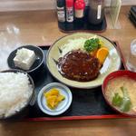 ハンバーグ定食 ご飯大盛り