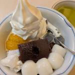 白玉クリームあんみつ 蜜多め(あんみつ みはし 玉川髙島屋S・C店（売店）)