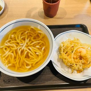 かき揚げうどん