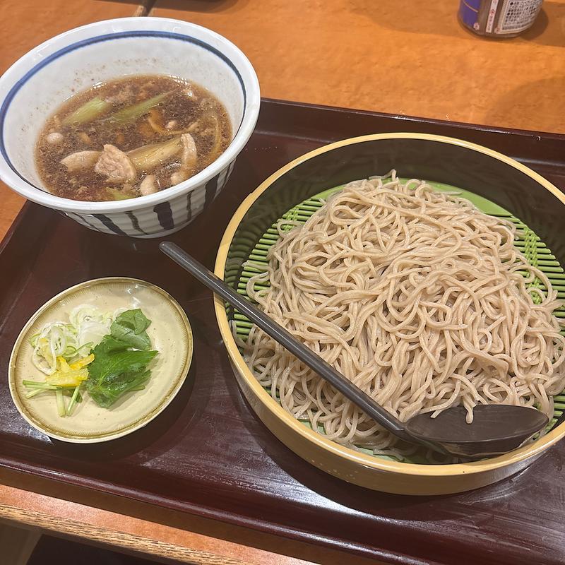 国産合鴨の鴨汁そば(山田うどん食堂 上尾小泉店 )
