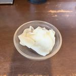 大根の酢漬け(特製もりそば 瑛 （てる）)