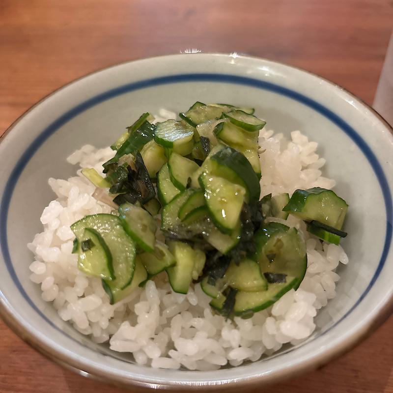 ミニダシごはん(肉そば家 笑梟 （ふくろう）)