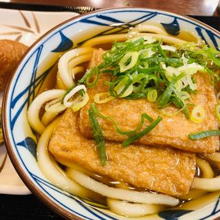 きつねうどん(丸亀製麺中野坂上)