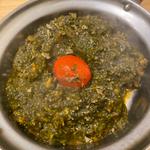 ほうれん草キーマカレー