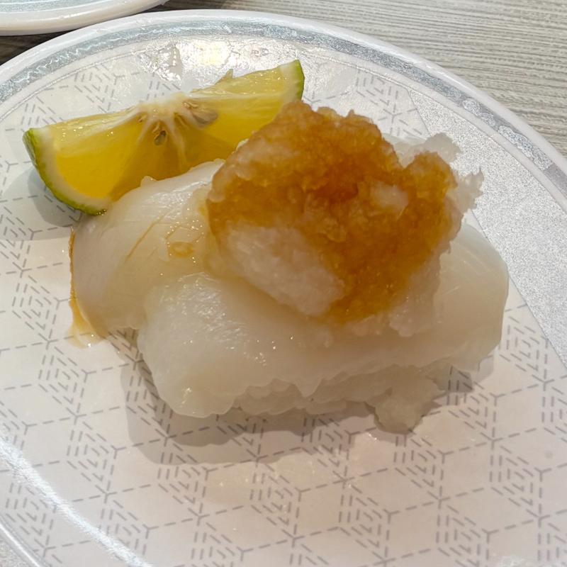 真いか　かぼすおろし(はま寿司 鹿浜店 )