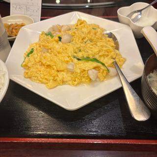 貝柱と玉子の塩味炒め