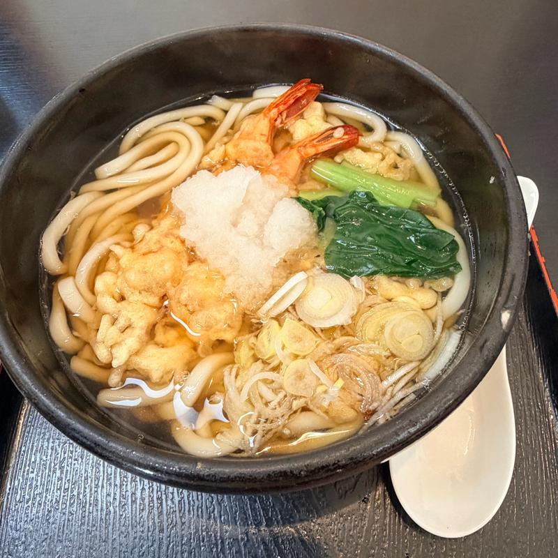 天ぷらうどん(お多福 長町支店 （おたふく）)