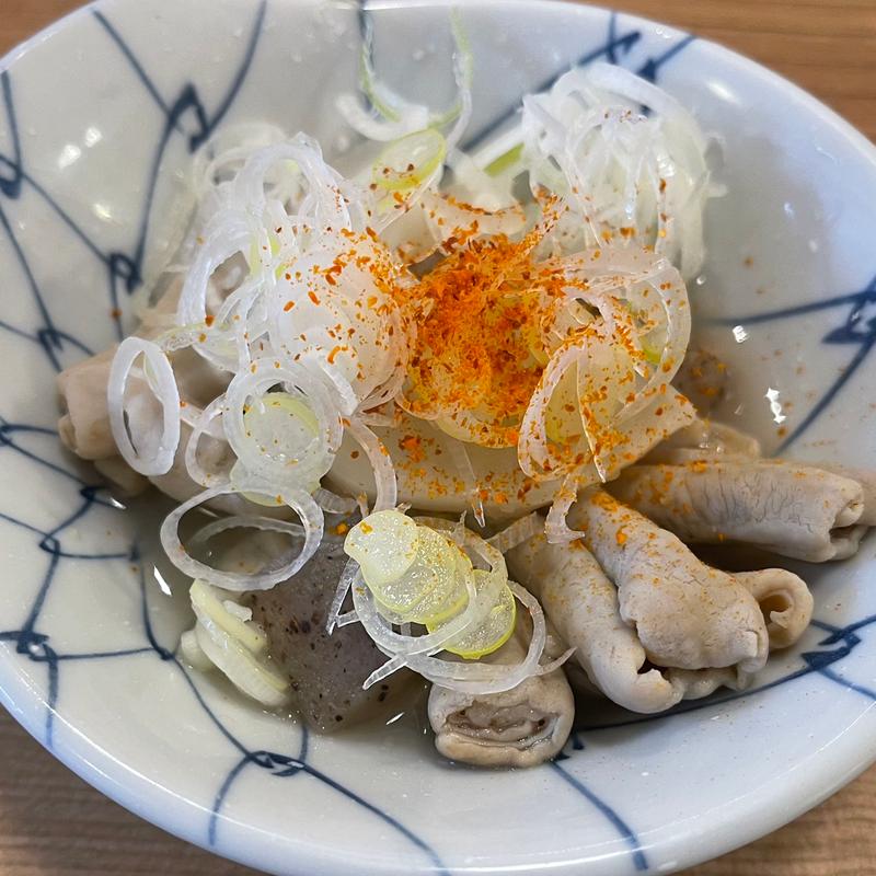 塩もつ煮(手羽唐酒場ビクトリー ぴおシティ桜木町店)