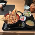 穴子一本天丼定食ランチ