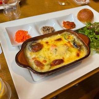 海老と魚介の焼き立てラザニア(ヨックモック 青山本店)