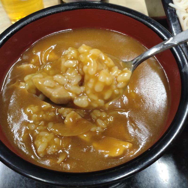 カレー丼(そば徳本店)