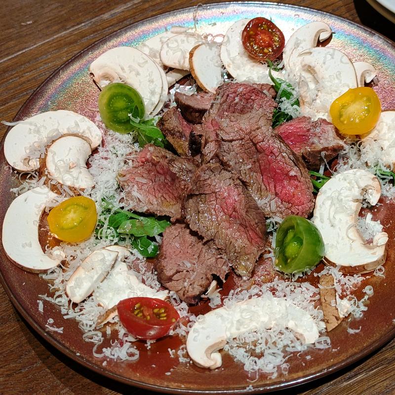 北海道産未経産牛のタリアータ(Frutti di Mare（フルッティ ディ マーレ）横浜)