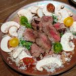 北海道産未経産牛のタリアータ(Frutti di Mare（フルッティ ディ マーレ）横浜)