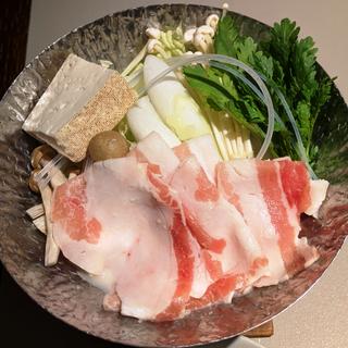 東京Xポークの豆乳鍋(ブリジストン奥多摩園)