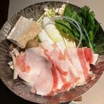 東京Xポークの豆乳鍋(ブリジストン奥多摩園)