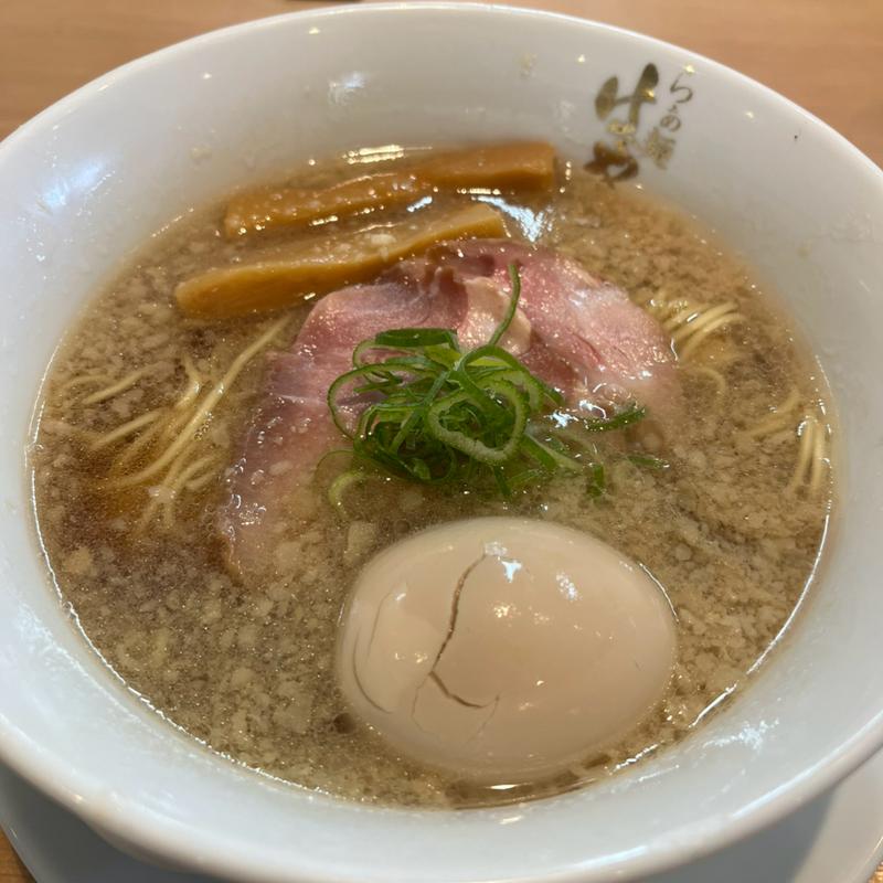 味玉背脂醤油らぁ麺(らぁ麺 はやし田 南船橋店)
