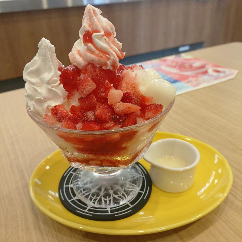 氷いちごミルク(ビッグボーイ 一関店 )