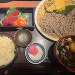 刺身鴨南蛮つけ蕎麦膳