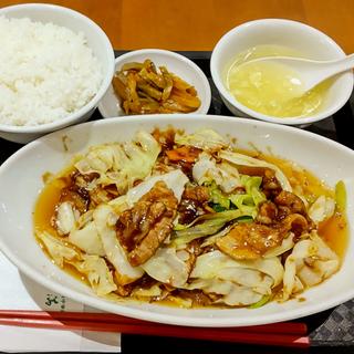 ホイコーロー定食(福満園 マークイズみなとみらい店)