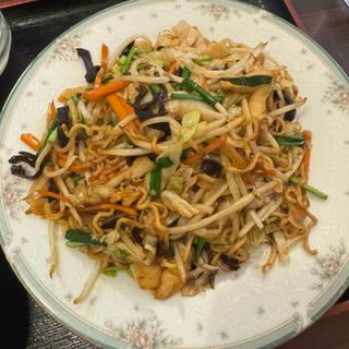 上海焼きそばセット(巴蜀百味)