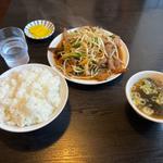 ニラレバライス