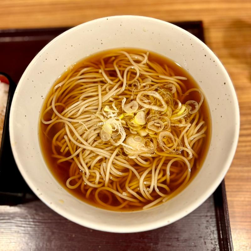 かけそば(そば処 はまなす)