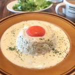 ライスカルボナーラ(食堂 PLUG)