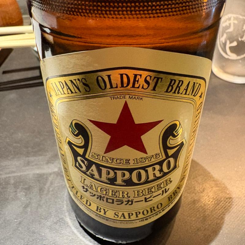 瓶ビール(焼鳥居酒屋 とり藤 お初天神店)