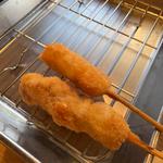 串カツ(串かつだるま 道頓堀店)