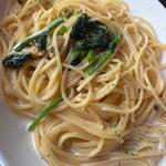 ほうれん草とアサリのクリームパスタ(ラフォンターナ 花小金井店)