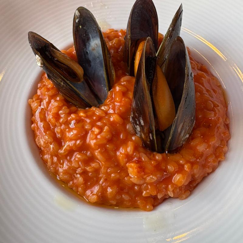 ムール貝のトマトリゾット(ラフォンターナ 花小金井店)