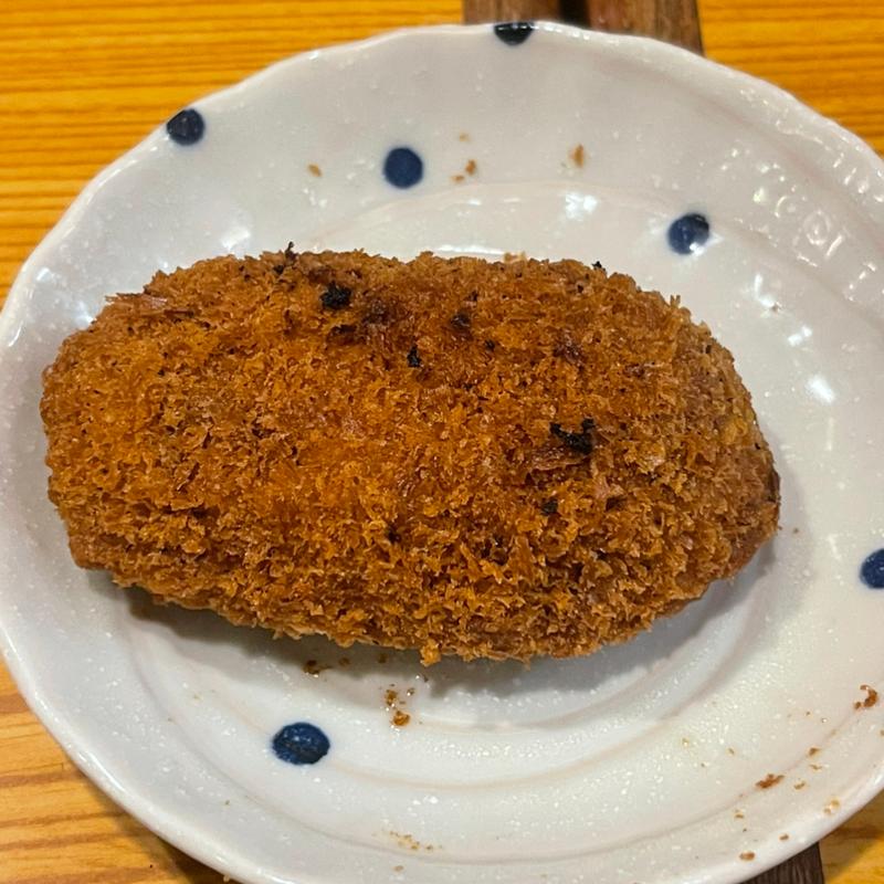 カニクリームコロッケ(武州うどんあかね&みどりダイニング)