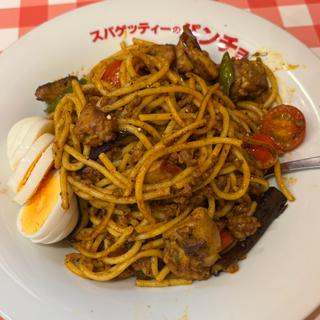 ゴロッとチキンのカレーナポ