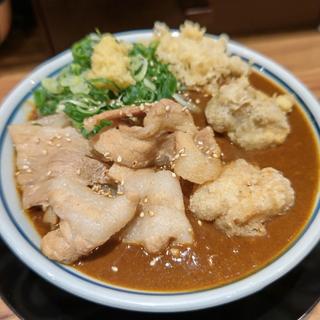 スタミナ豚カレーうどん