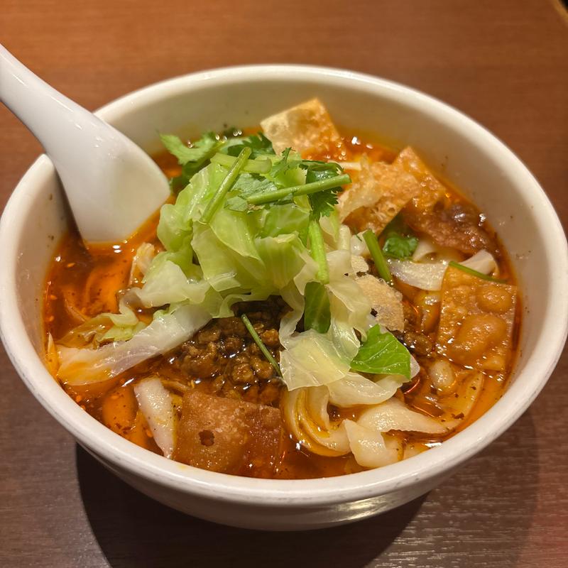 サンラー刀削麺(刀削麺・火鍋・西安料理 XI’AN(シーアン)新宿エステックビル店)
