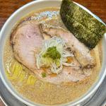 天城黒豚背脂ラーメン 限定2番 コッテリ(元祖一条流がんこラーメンたま館分店)